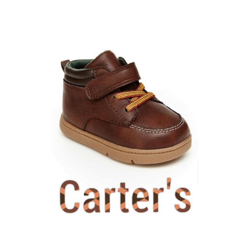 🆕 Carter's 🐱 3T Toddler Brown Ankle Boots